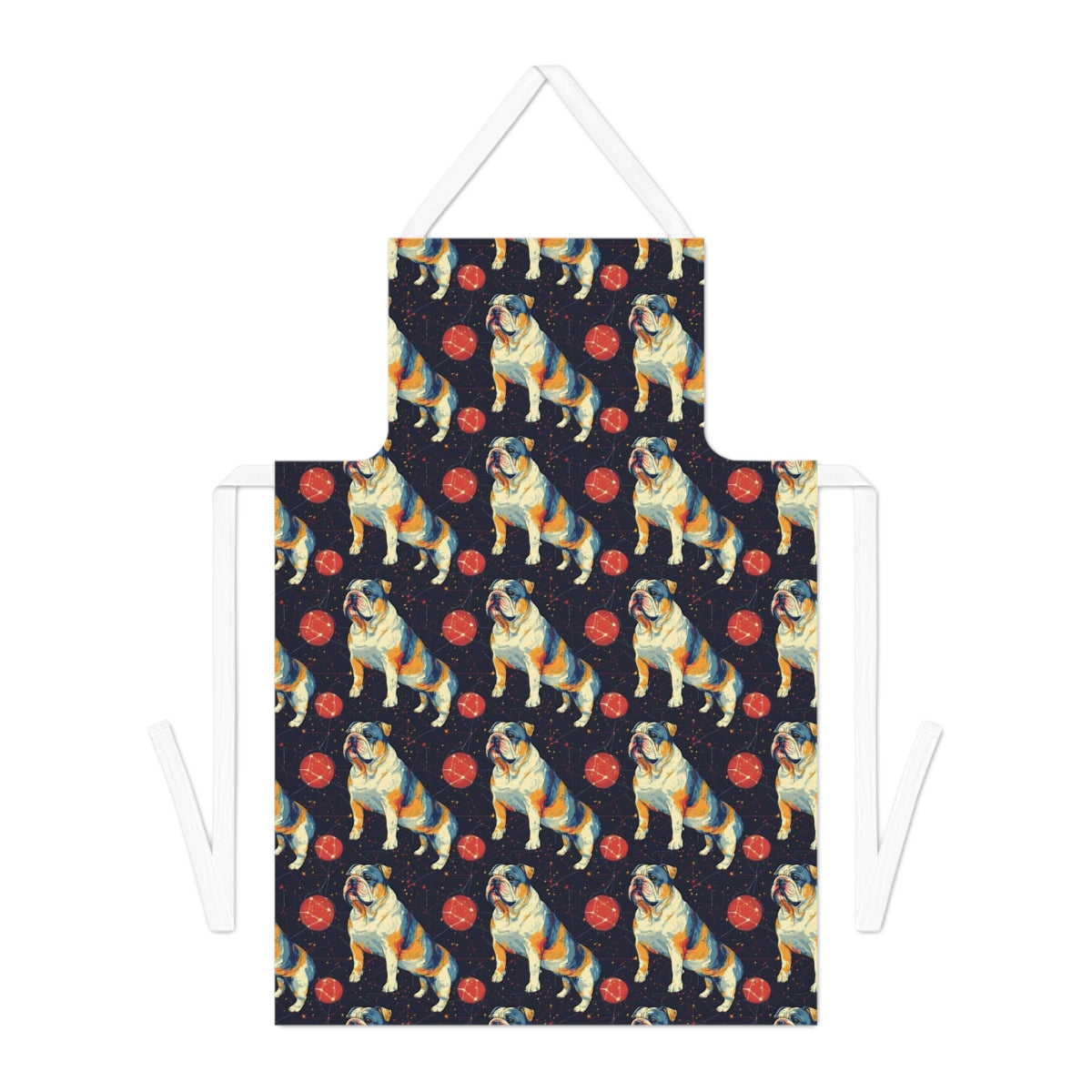 Cosmic Bulldog Constellation Apron