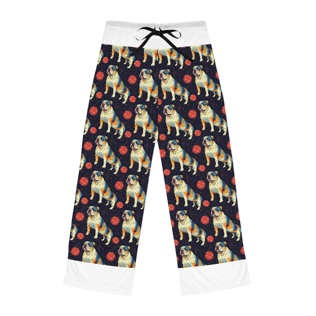 Cosmic Bulldog Constellation Pajama Pants
