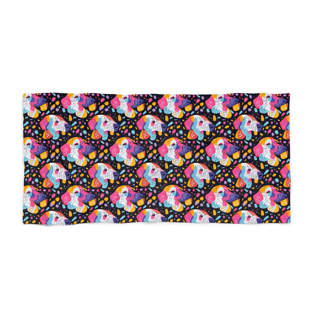 Cosmic Confetti Labs Beach Towel