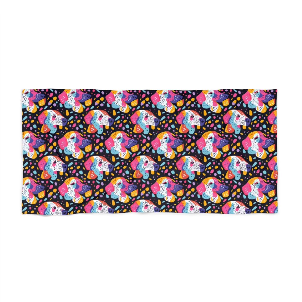 Cosmic Confetti Labs Beach Towel