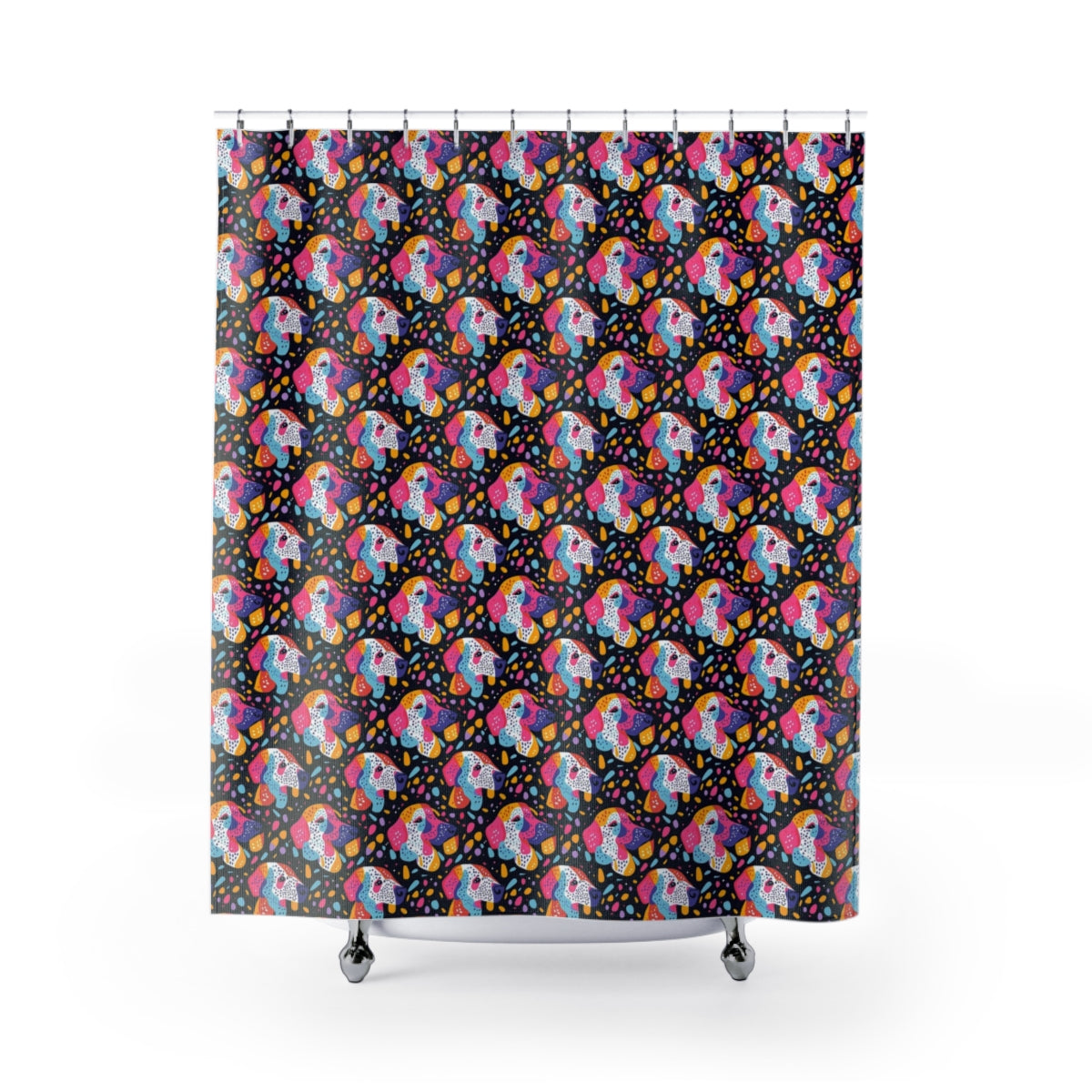 Cosmic Confetti Labs Shower Curtain
