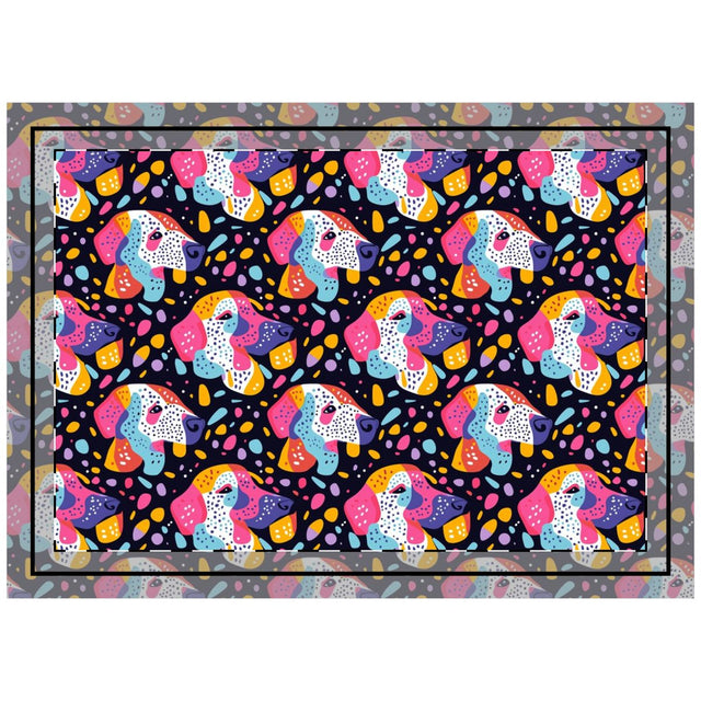 Cosmic Confetti Labs Throw Pillow