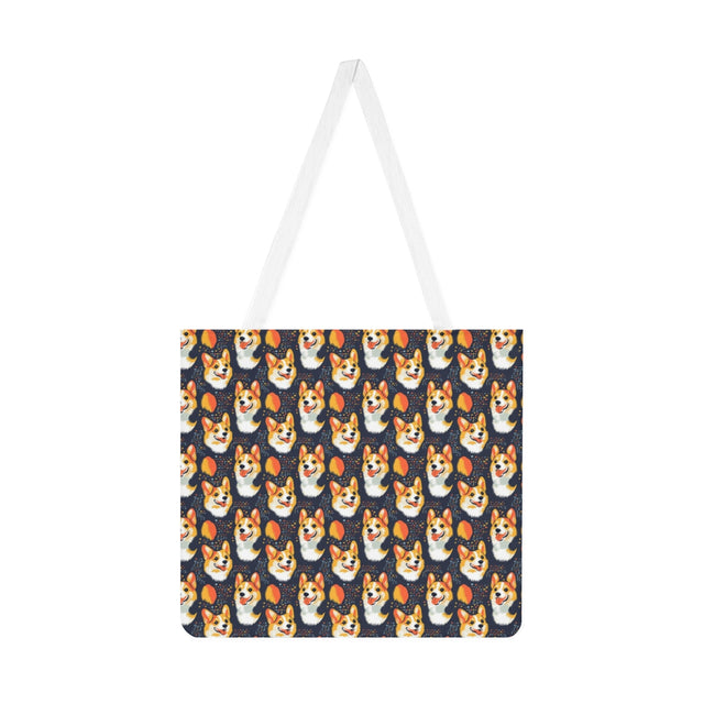 Cosmic Corgi Constellation Tote Bag