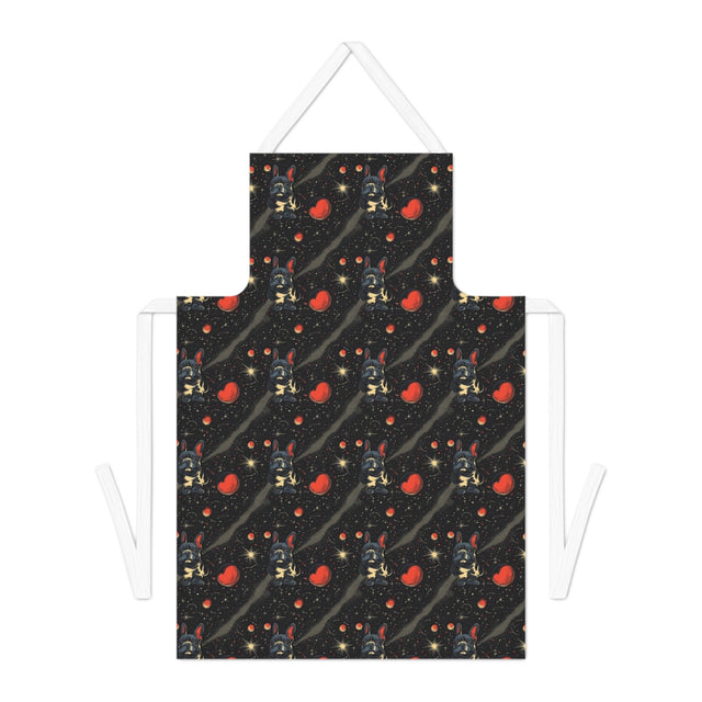 Cosmic French Bulldog Dreams Apron