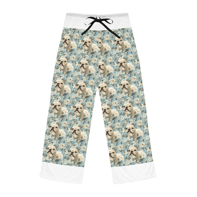 Cottage Garden Bulldogs Pajama Pants
