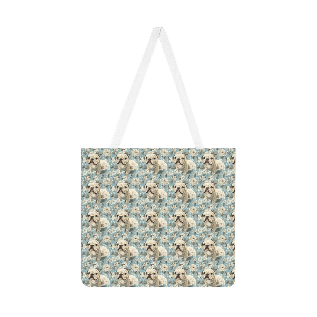 Cottage Garden Bulldogs Tote Bag
