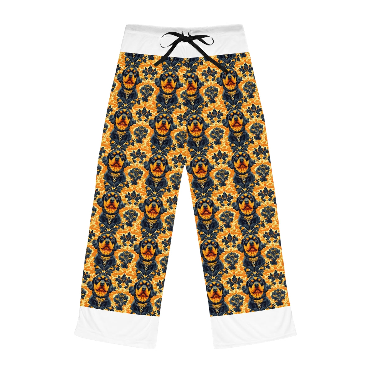 Cream Damask Royalty Pajama Pants
