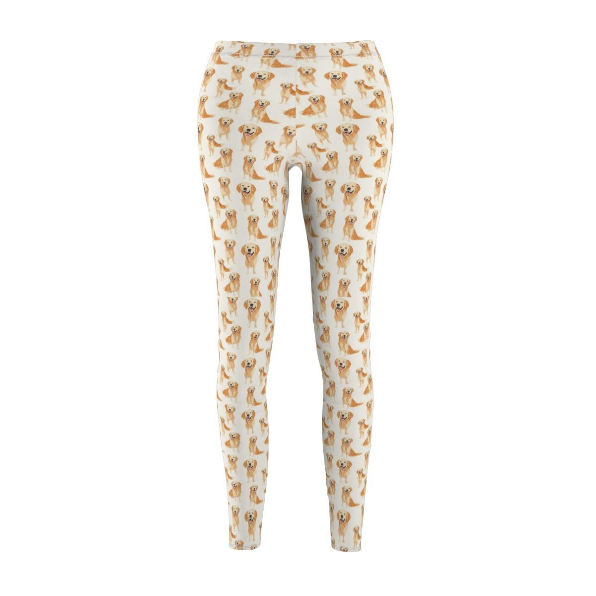 Cream Hour Retrievers Leggings