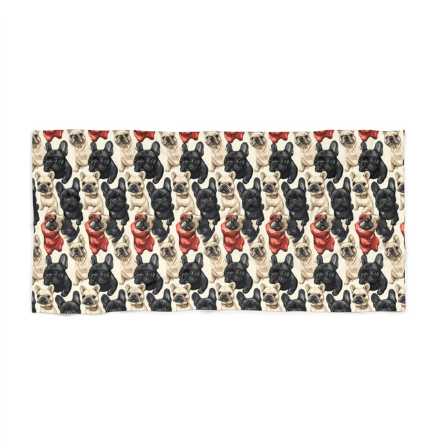 Crimson Cap Club Beach Towel