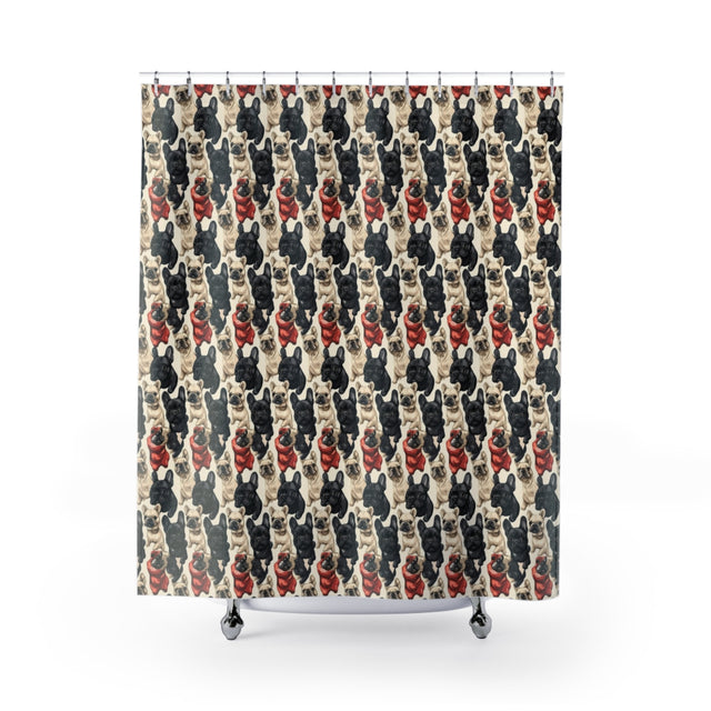 Crimson Cap Club Shower Curtain