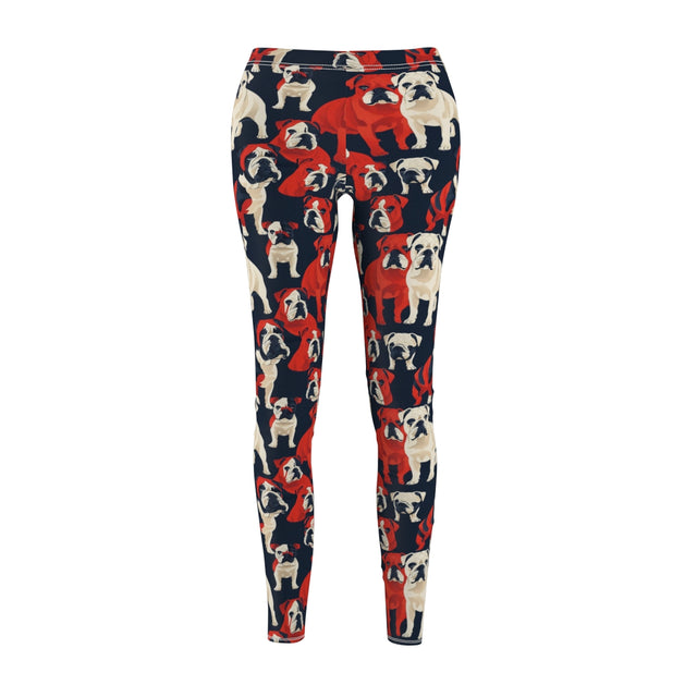 Crimson Devils Leggings