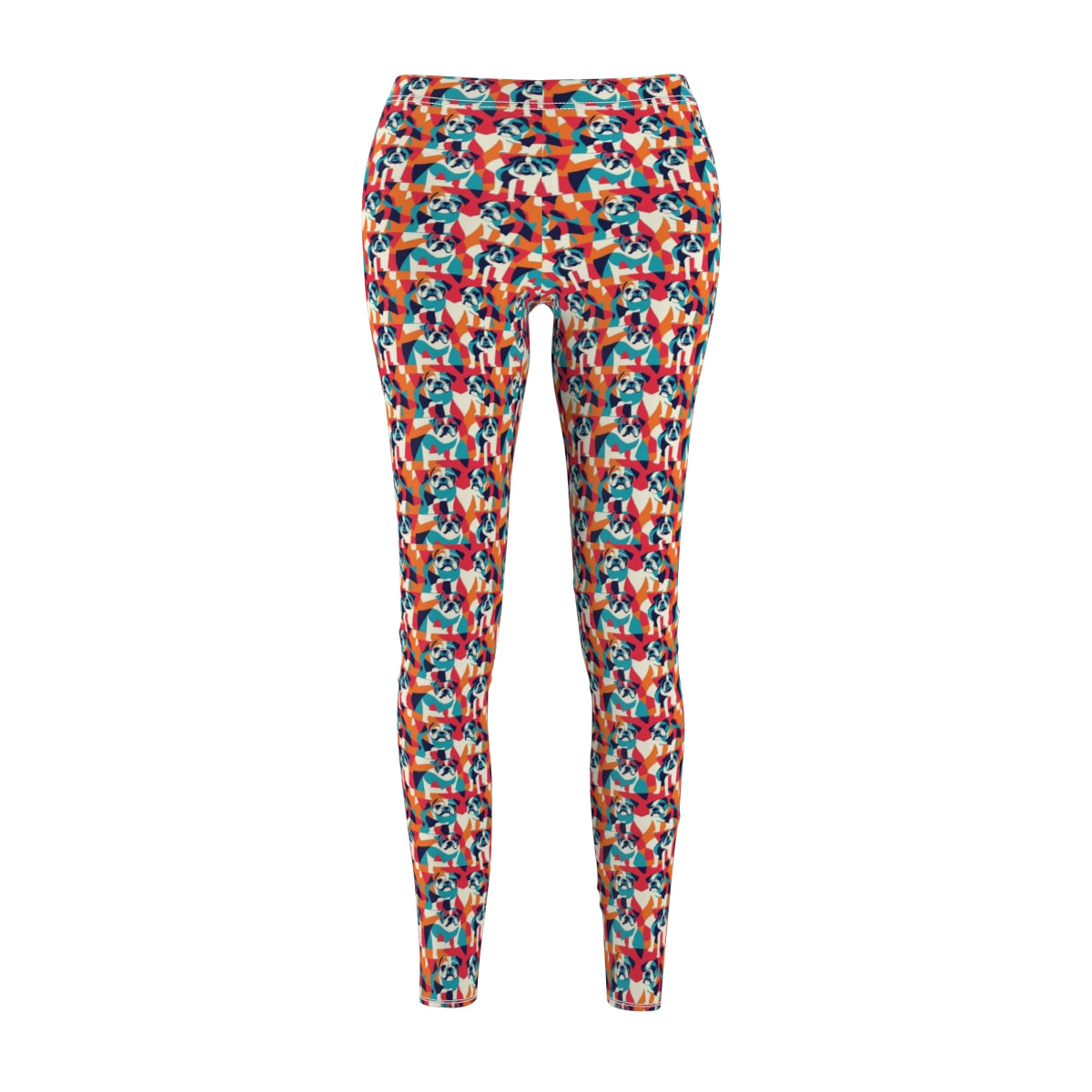 Cubist Bulldog Brigade Leggings