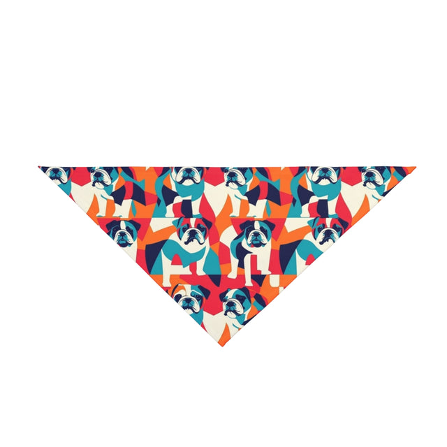 Cubist Bulldog Brigade Pet Bandana