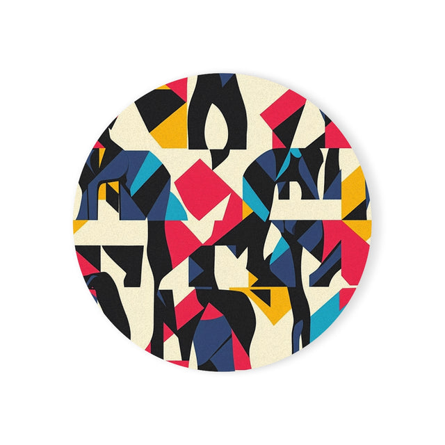 Cubist Hounds Coasters