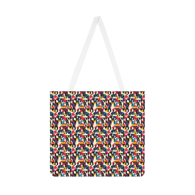 Cubist Hounds Tote Bag