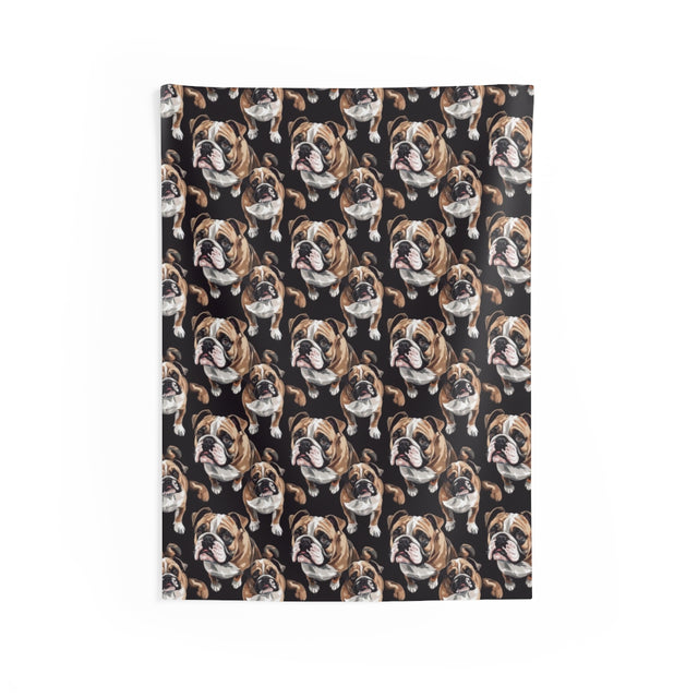 Devoted Companions Wall Tapestry