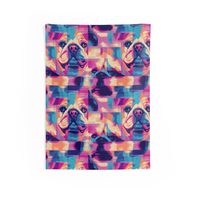 Digital Dreams Bulldogs Wall Tapestry