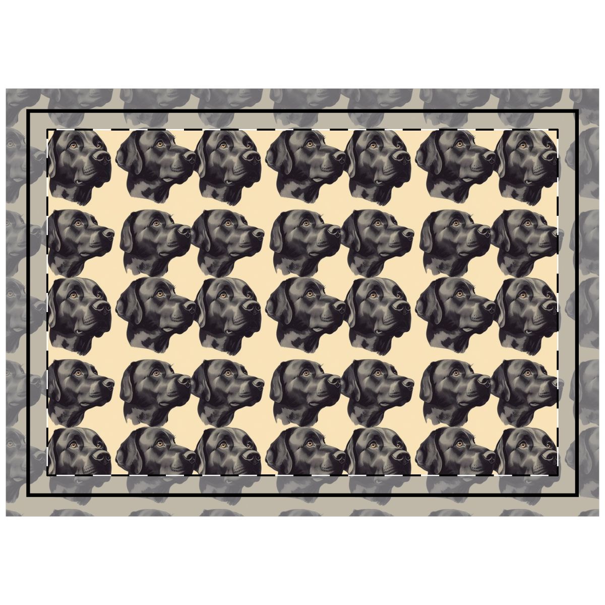 Distinguished Companions Throw Pillow