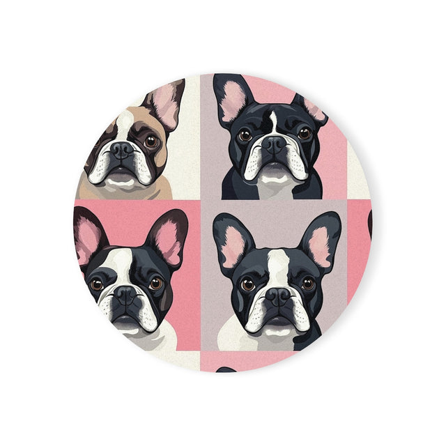 Dusty Frenchie Fever Coasters