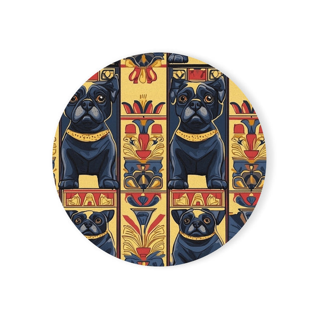 Egyptian Sphinx Frenchies Coasters
