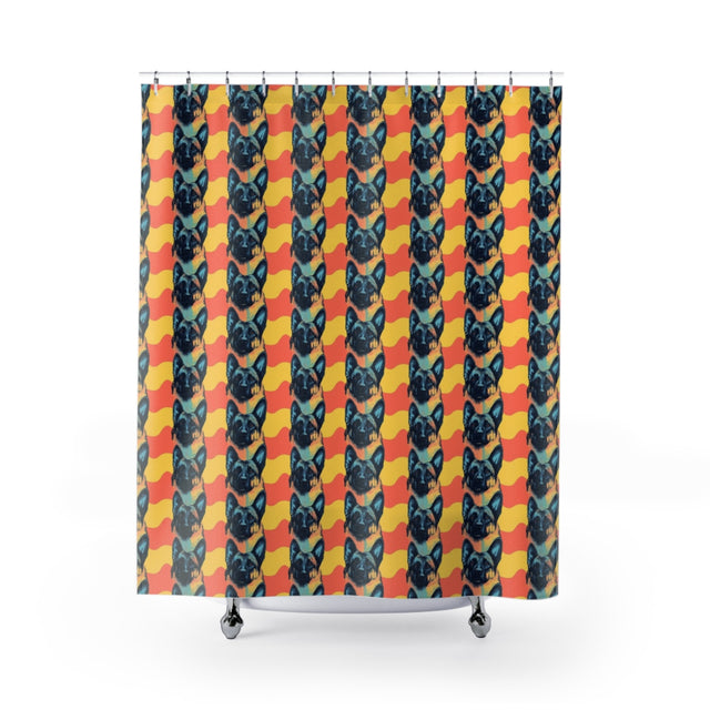Electric Boulevard Shepherds Shower Curtain