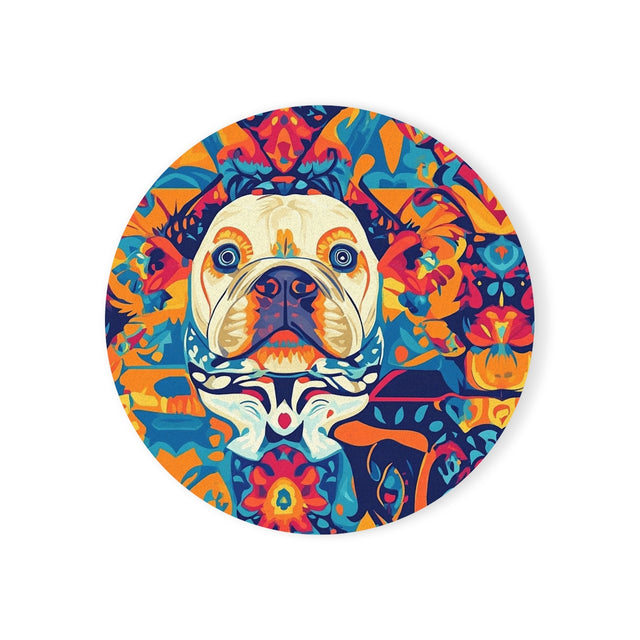 Electric Bulldog Dreams Coasters