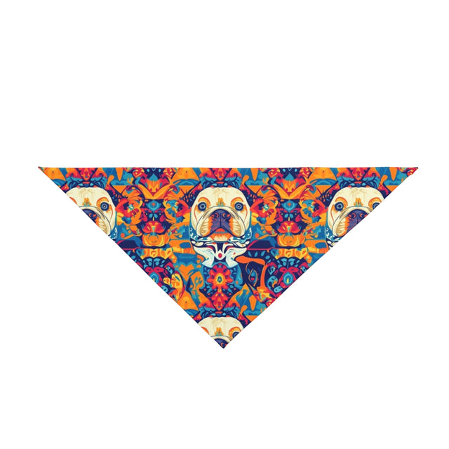 Electric Bulldog Dreams Pet Bandana