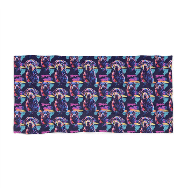 Electric Dreams Labs Beach Towel