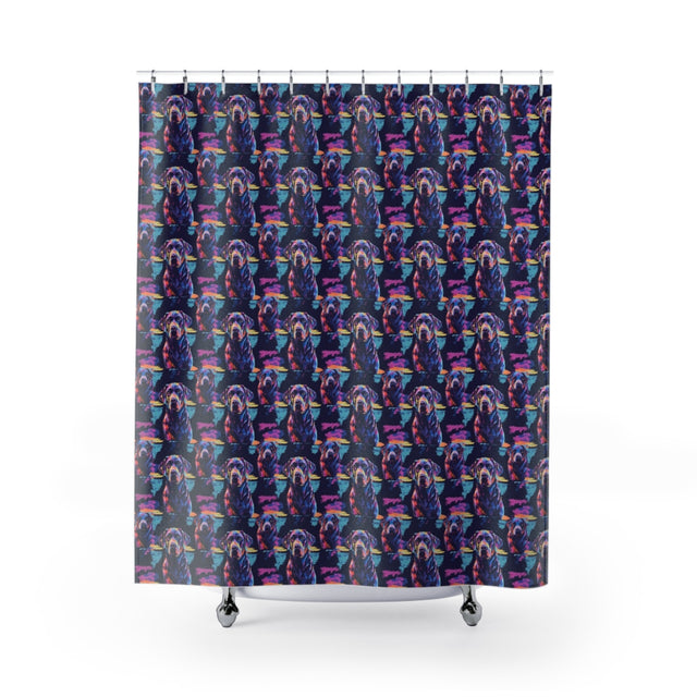 Electric Dreams Labs Shower Curtain