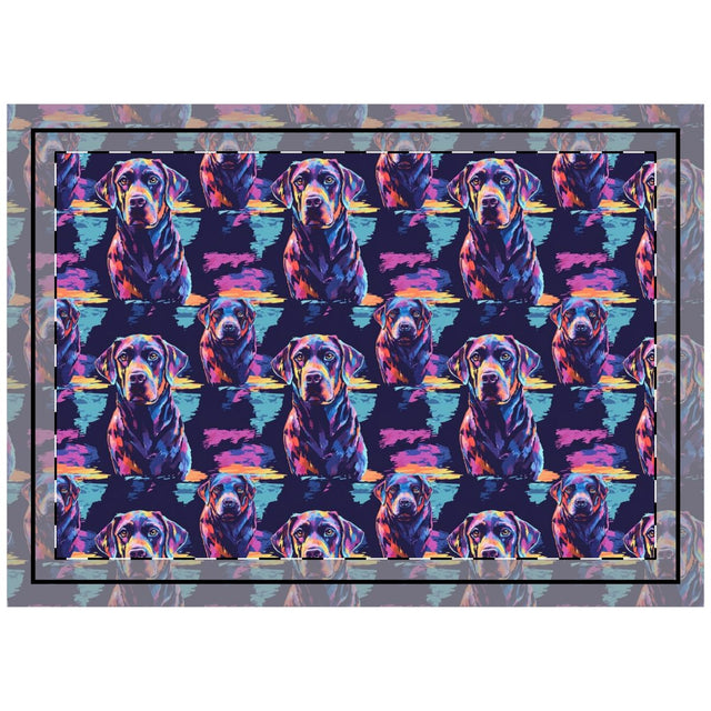 Electric Dreams Labs Throw Pillow