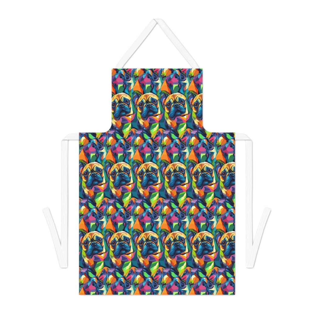 Electric Kaleidoscope Frenchies Apron
