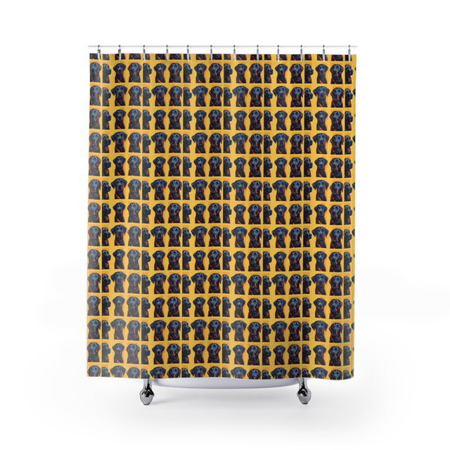 Electric Pop Labs Shower Curtain