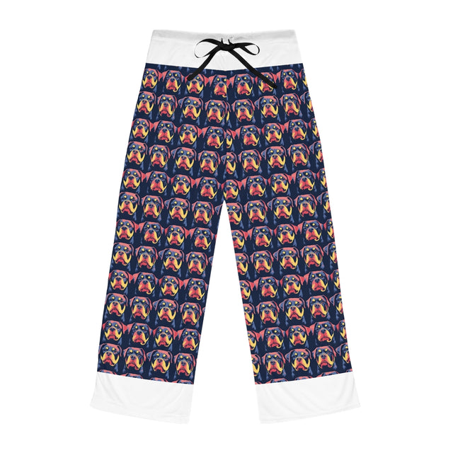 Electric Pop Rottweilers Pajama Pants