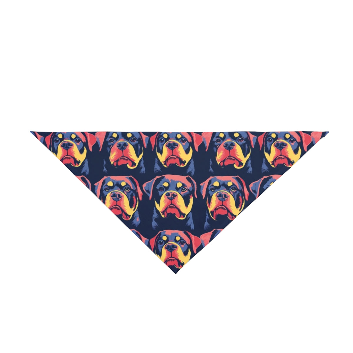 Electric Pop Rottweilers Pet Bandana