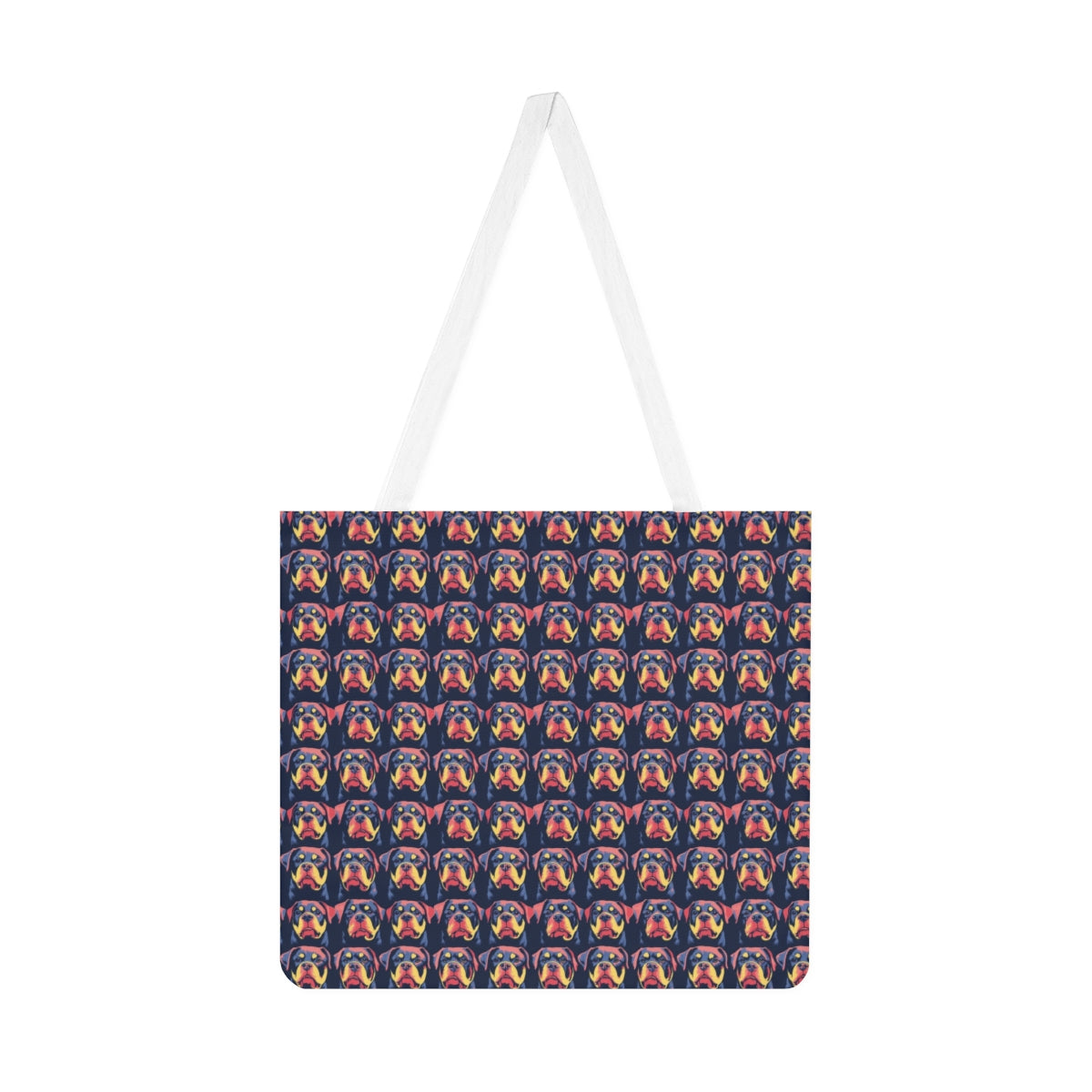 Electric Pop Rottweilers Tote Bag