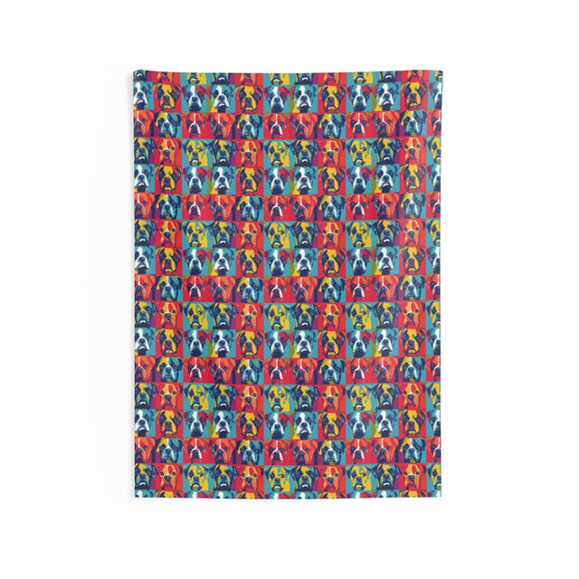 Electric Prism Boxer Brigade Wall Tapestry