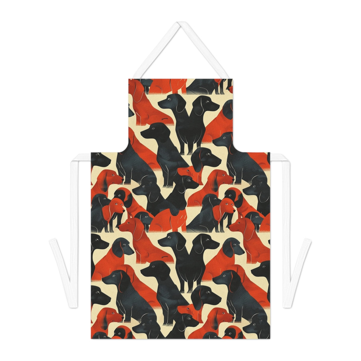 Ember and Shadow Dachsunds Apron
