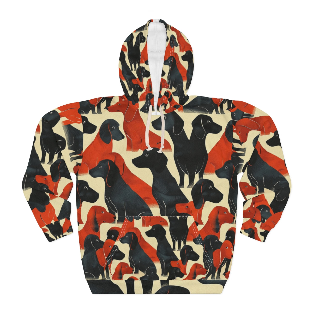 Ember and Shadow Dachsunds Hoodie