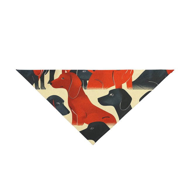 Ember and Shadow Dachsunds Pet Bandana