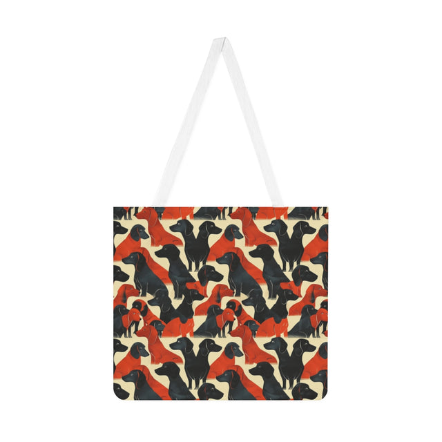 Ember and Shadow Dachsunds Tote Bag