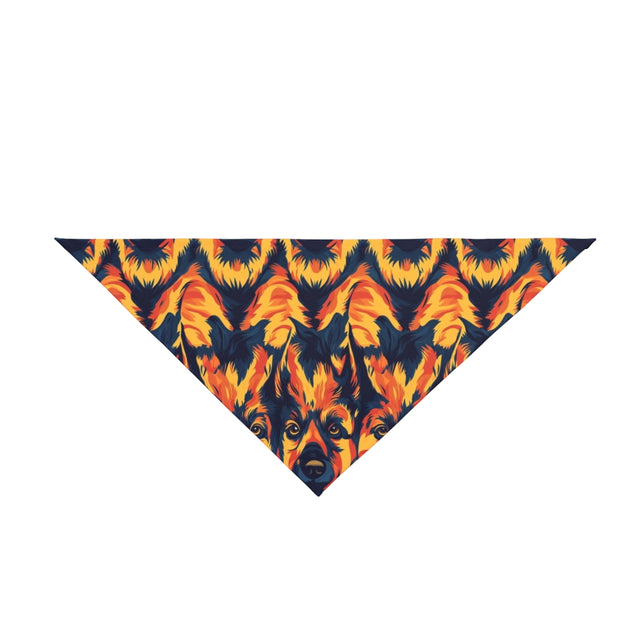 Ember Flame Shepherds Pet Bandana