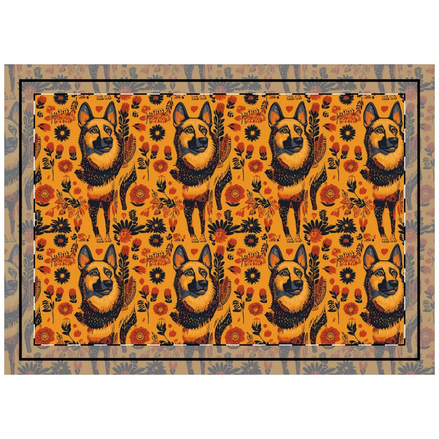 Ember Folklore Shepherds Throw Pillow