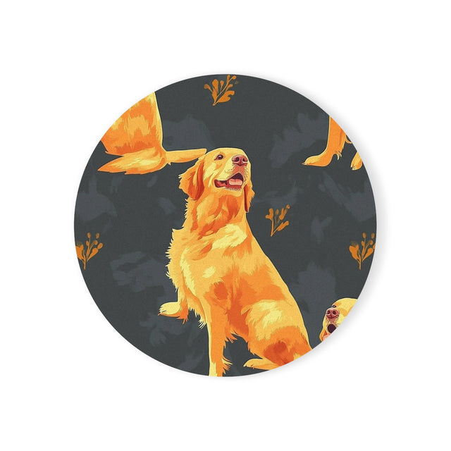 Ember Hour Retrievers Coasters