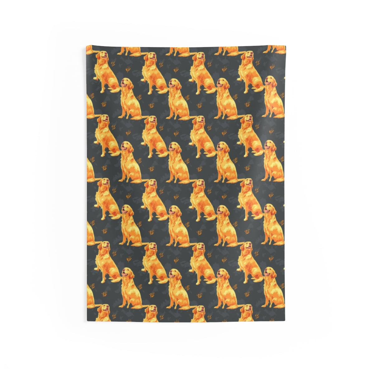 Ember Hour Retrievers Wall Tapestry