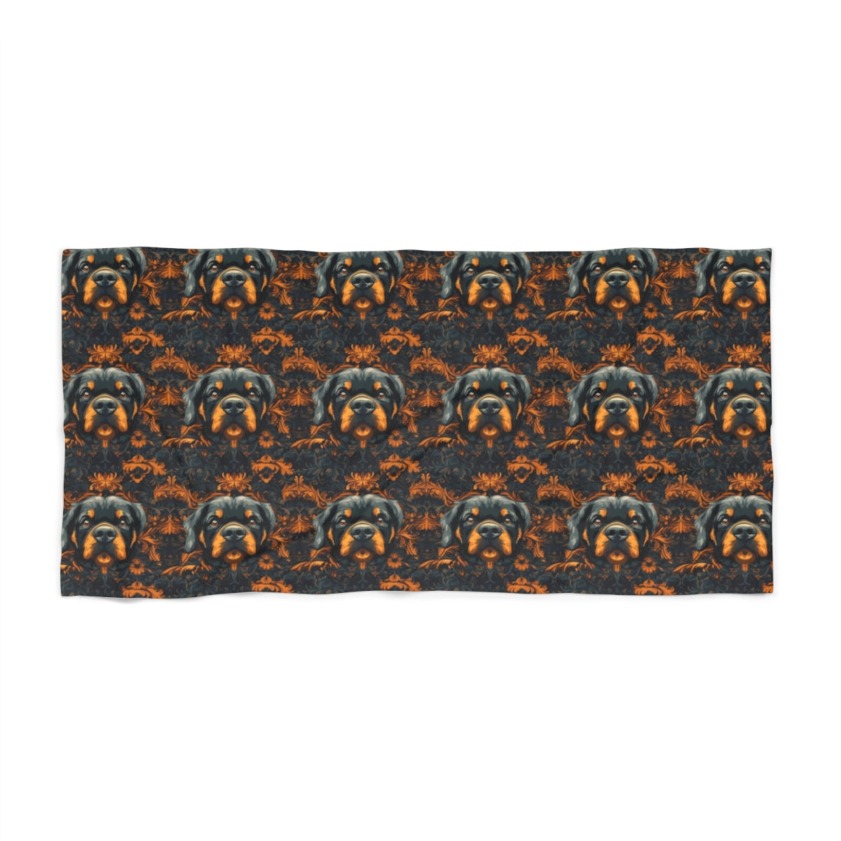 Ember Sage Royalty Beach Towel