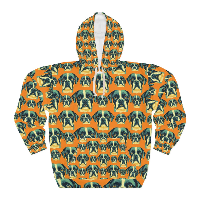 Emerald Burst Boxers Hoodie