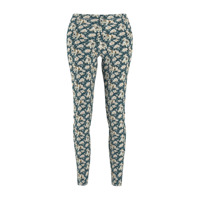 English Garden Bulldogs Leggings