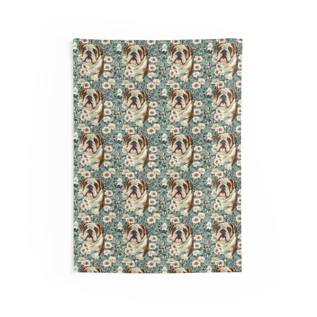 English Garden Reverie Wall Tapestry