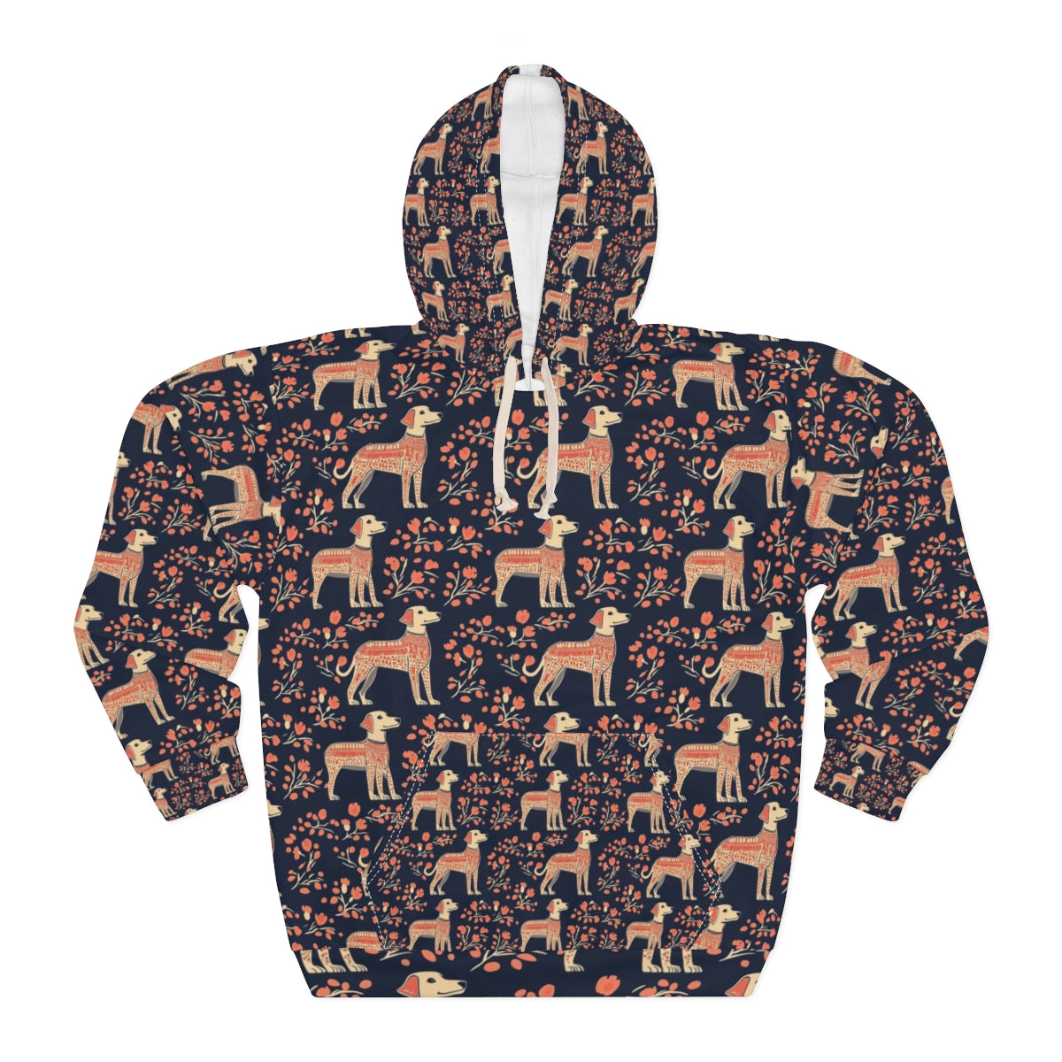 Folk Art Harvest Retrievers Hoodie