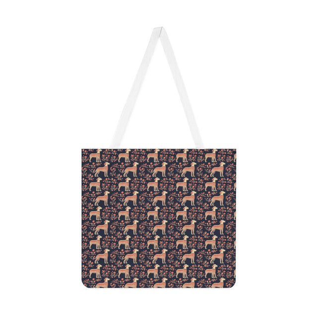 Folk Art Harvest Retrievers Tote Bag